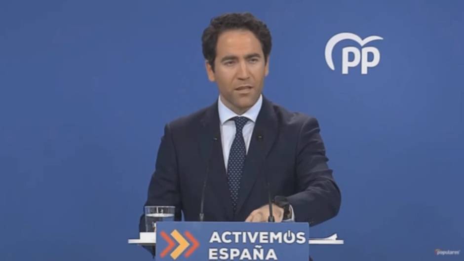 García Egea denuncia la "operación clandestina" de Arrimadas contra el PP