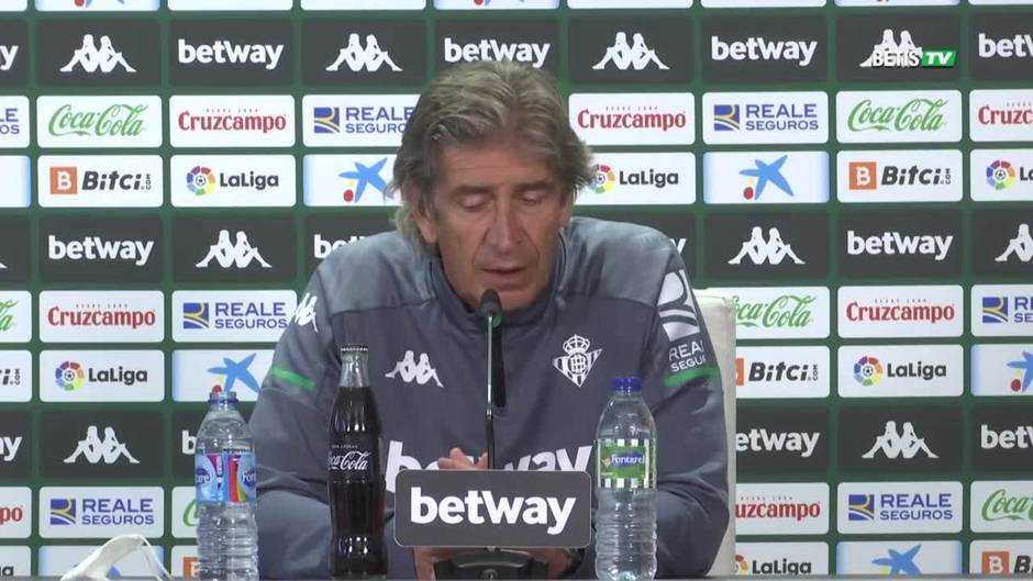 Pellegrini analiza la previa del Betis-Levante tras la derrota en el derbi