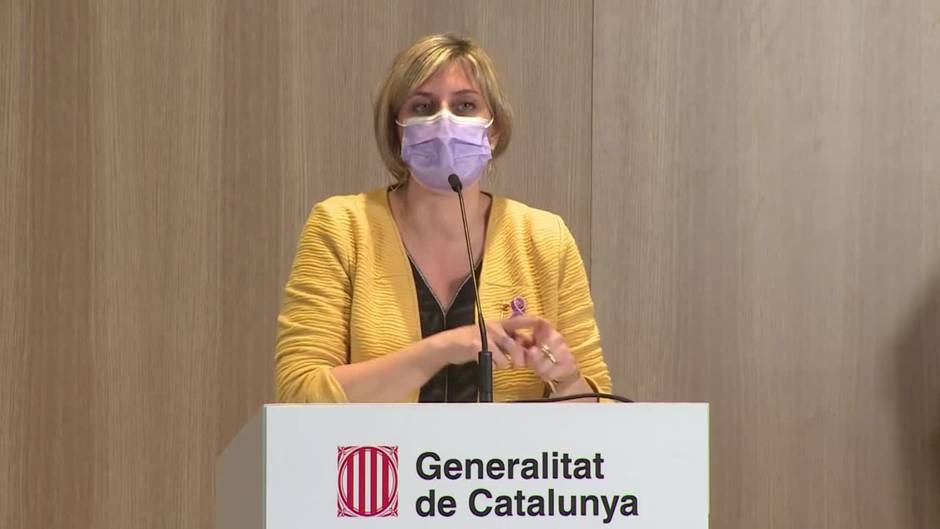 La consellera Alba Vergés explica como sera el plan de estratégico de vacunación en Catalunya