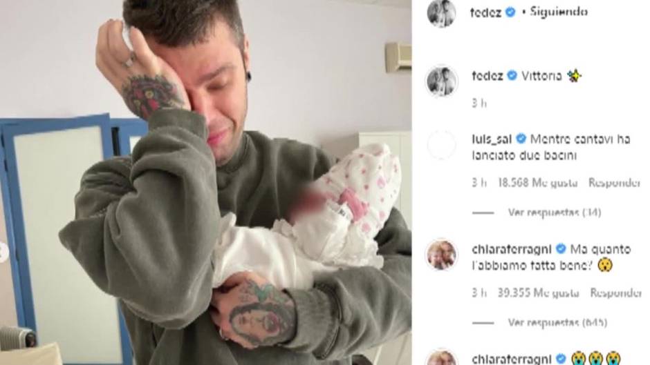 Chiara Ferragni y Fedez muestran el álbum más tierno de su hija Vittoria