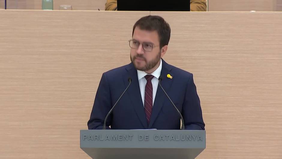 Aragonès prioriza la resolución del conflicto catalán y un referéndum