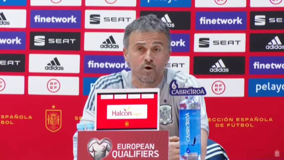 Luis Enrique sobre el empate ante Grecia: "A nivel defensivo ha sido el mejor partido de mi carrera"