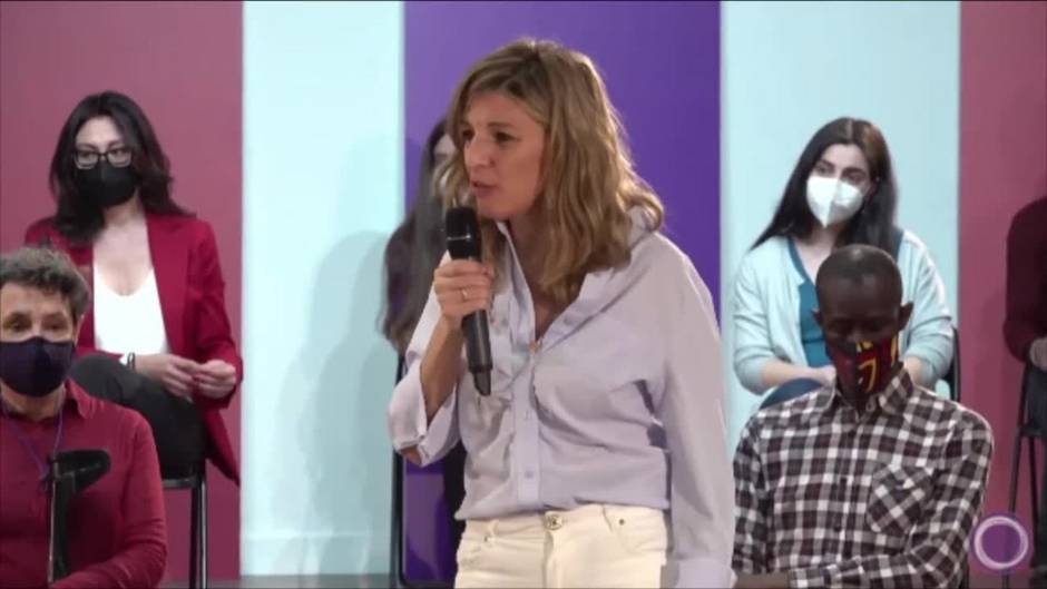 Díaz defiende la experiencia de gobierno de Podemos