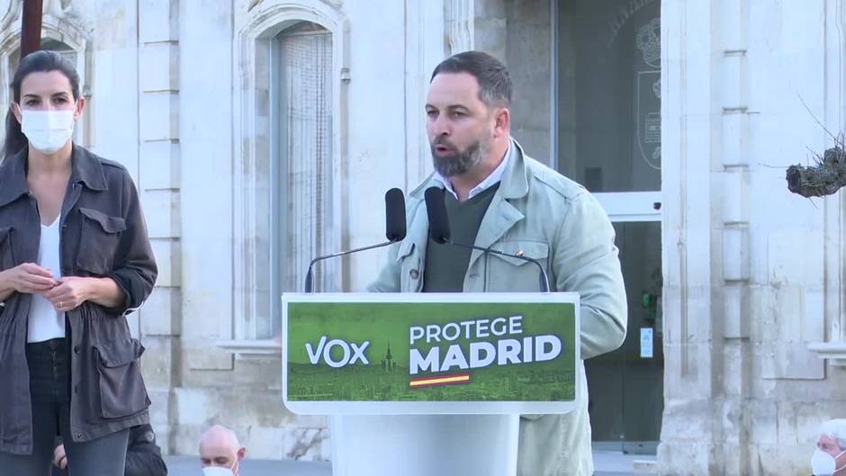 Abascal dice que Vox es el único que "pisa las calles y los barrios"