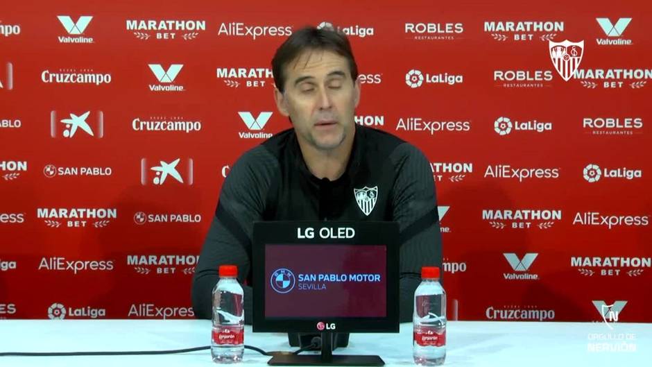 Lopetegui y la duda con En-Nesyri: «Vamos a esperar a mañana»