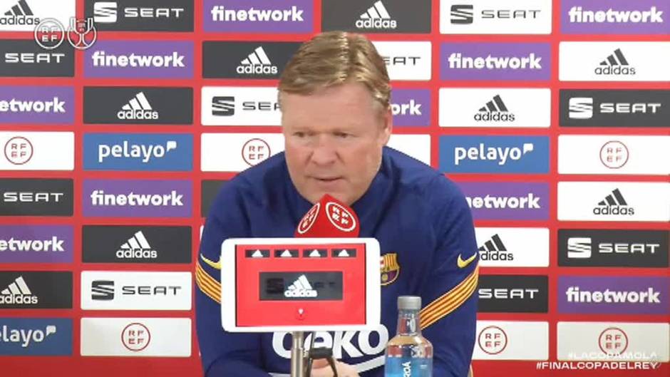 Koeman: "Nunca pienso en mi futuro si gano o pierdo"