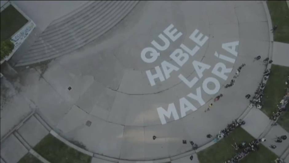 Unidas Podemos arranca su campaña sobre el lema "Que hable la mayoría"