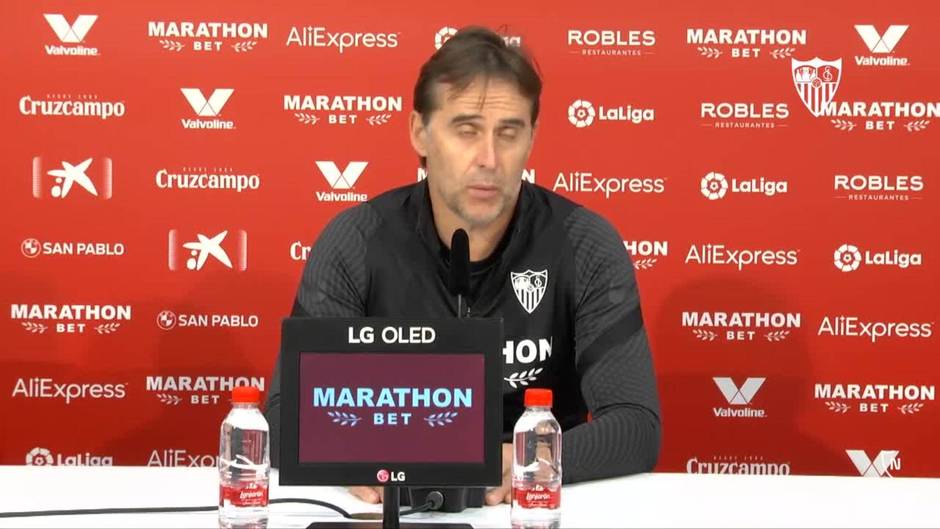 Lopetegui: «La Real y el Sevilla hemos jugado partidos de ir a por la victoria desde el principio»