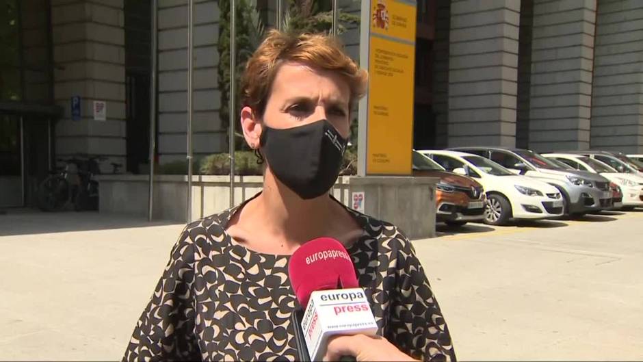 Chivite valora la reunión mantenida con Belarra