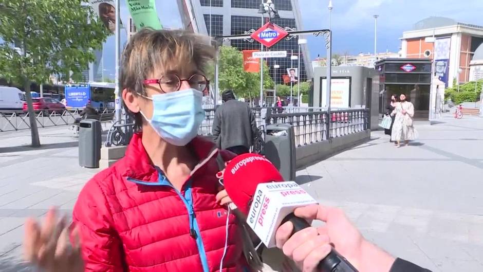 Madrileños opinan sobre vacunación en empresas contra la Covid-19