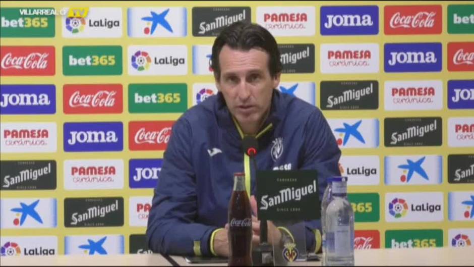 Emery asegura que la semifinal europea no condiciona el partido contra el Barça