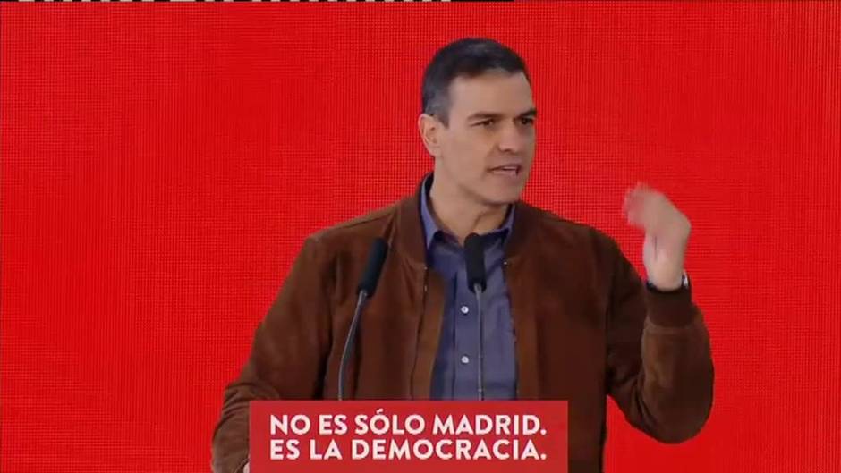 Sánchez: "El viernes VOX cruzó una línea y será la última línea que cruce"