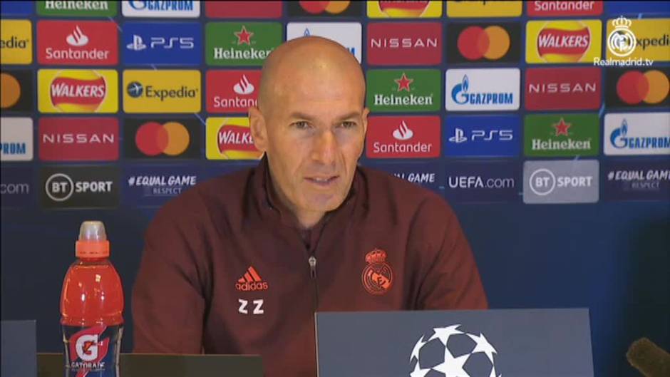 Zidane confía en Hazard para Londres: "Es un muy buen momento para él y viene preparado"