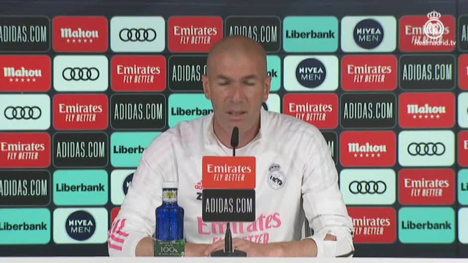 Zidane, sobre su continuidad en el Real Madrid: "Se lo voy a poner muy fácil al club"