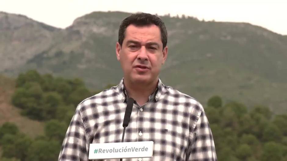 Moreno sitúa a Andalucía como "referente" en protección natural con la Revolución Verde