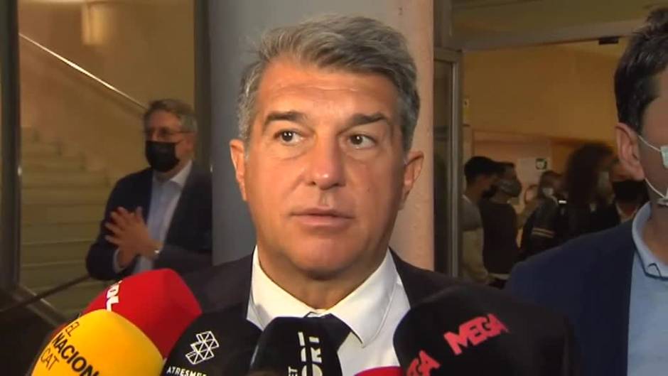 Laporta: "Habrá una renovación para hacer un equipo más competitivo que pueda ganar títulos relevantes"