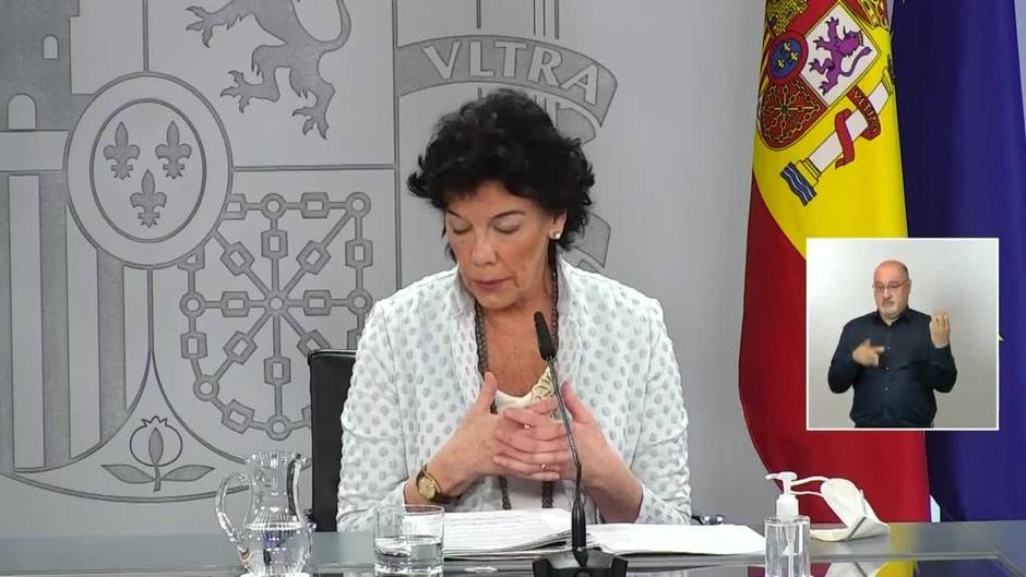 Celaá señala Gobierno hará una inversión "sin precedentes" en Educación