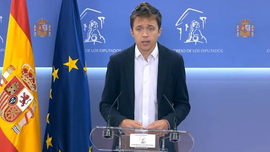 Errejón apoya los indultos a los presos del 'procés'