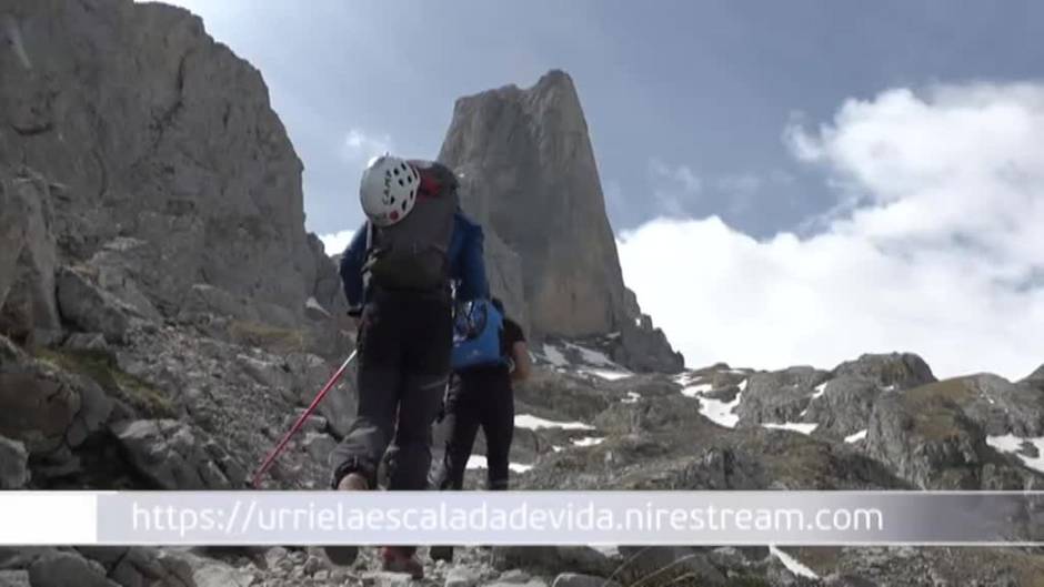 Un enfermo de ELA afronta el desafío de escalar el picu Urriellu (Naranjo de Bulnes)