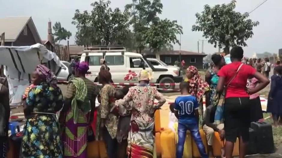 Evacuan a miles de personas en la República Democrática del Congo ante el riesgo de una nueva erupción del Nyiragongo