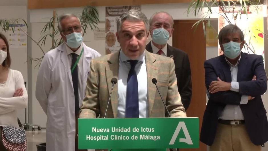 El Hospital Clínico estrena la segunda unidad de Ictus de la provincia de Málaga