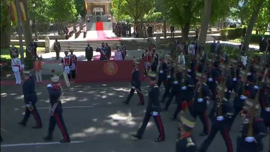 Los reyes vuelven a presidir, dos años después, los actos del Día de las Fuerzas Armadas