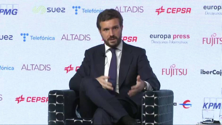 Casado tacha los indultos de Sánchez de "aberraciones jurídicas"