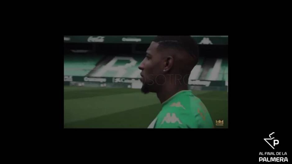 Emerson se despide del Betis cantando el himno: "Aquí estamos todos..."