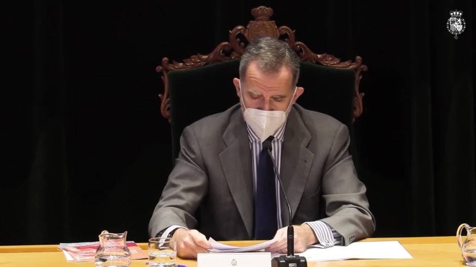 El rey Felipe VI reivindica la "multiculturalidad" del Camino de Santiago