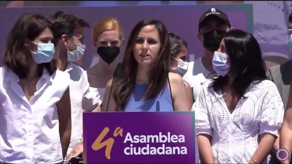 Belarra asume el relevo de Iglesias en el partido