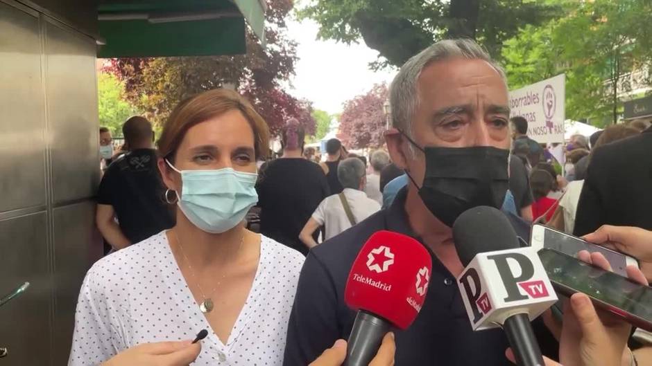 García acude a protesta '#ElMuralSeQueda para "apoyar igualdad" frente a "ataques" de Vox