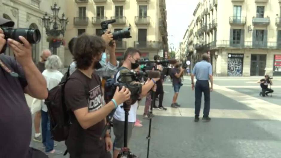 Manifestación en Barcelona contra los cruceros tras el levantamiento del veto