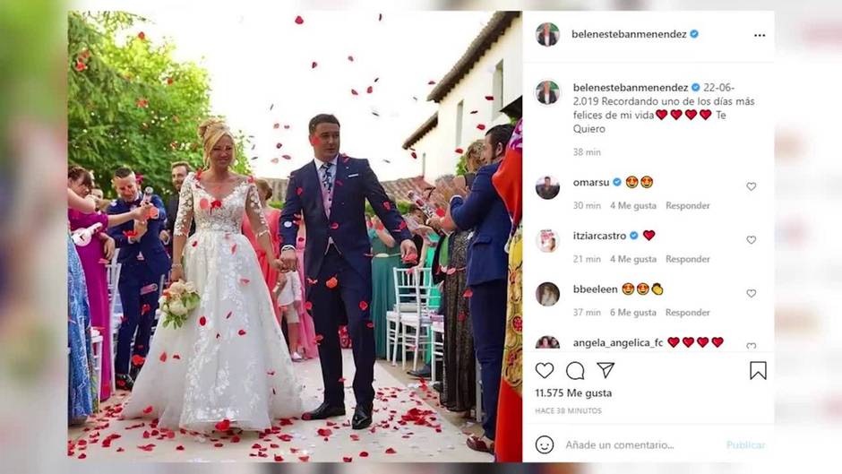 Belén Esteban celebra su segundo aniversario de boda