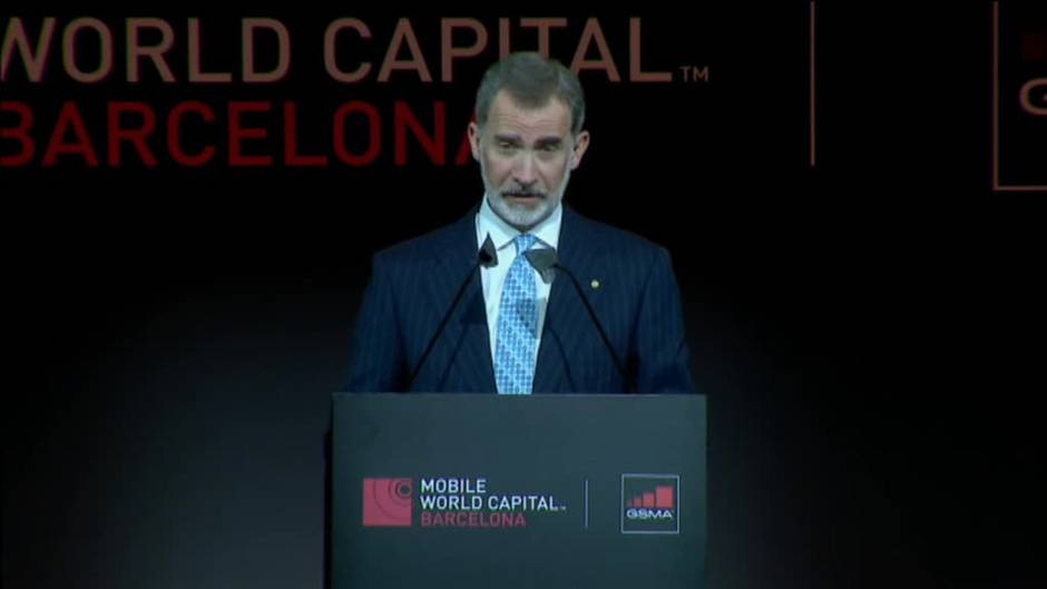 Felipe VI se congratula por la recuperación del Mobile World Congress en Barcelona