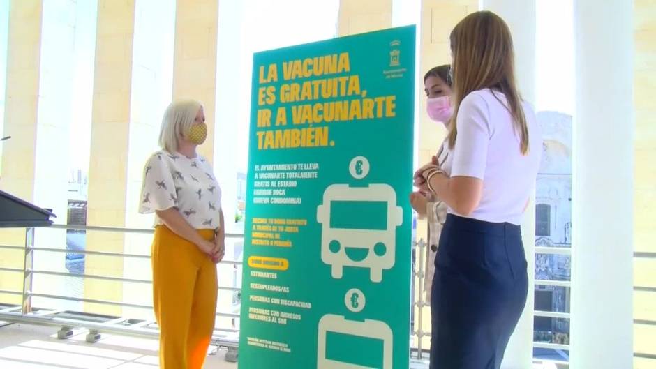 Ayuntamiento de Murcia ofrece transporte gratuito a determinados colectivos para vacunarse