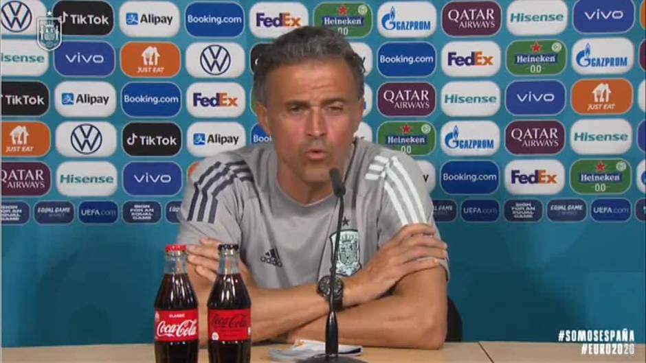 Luis Enrique sobre Suiza: "Va ser muy complicado"