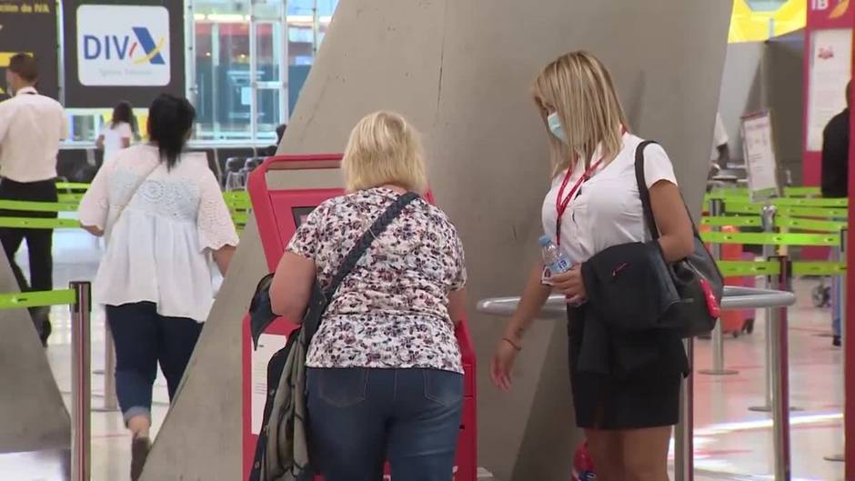 Primera operación salida del verano en el Aeropuerto de Madrid