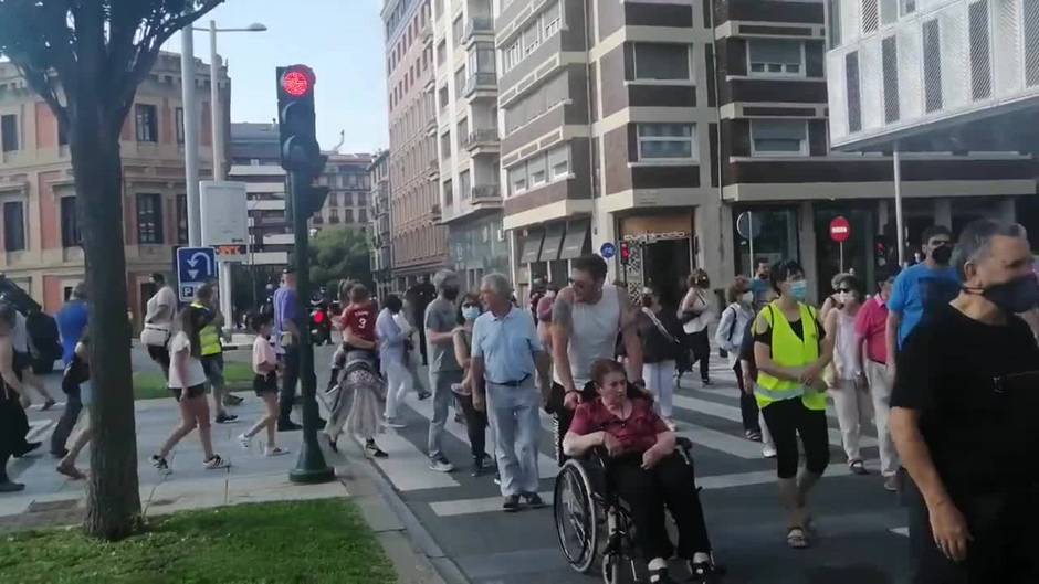 Una manifestación pide en Pamplona un decreto del euskera