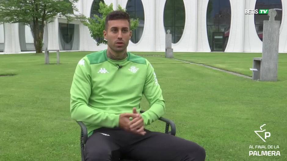 Camarasa, jugador del Betis: «Estoy al cien por cien, va a ser mi año»