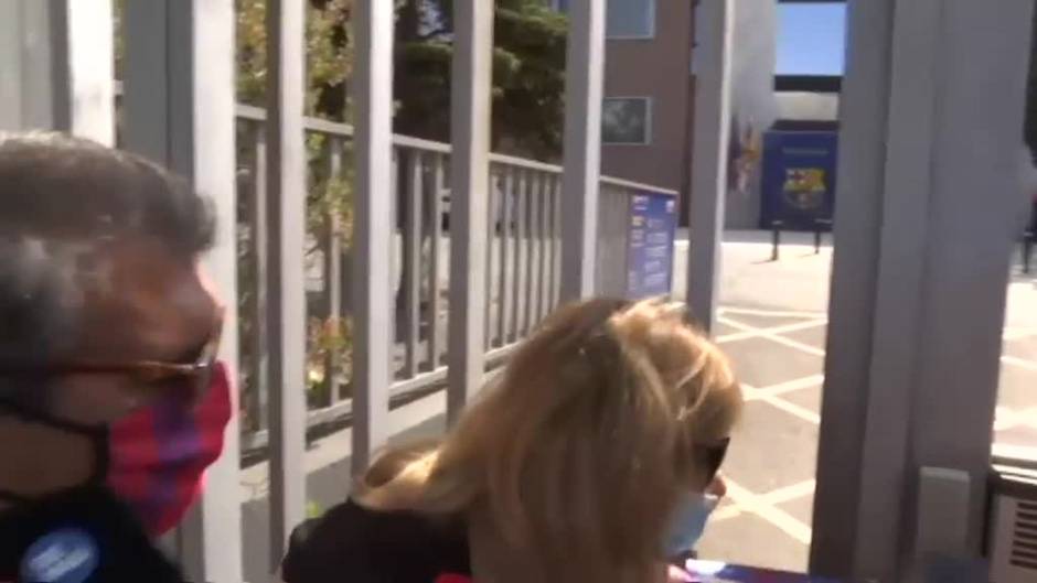 Laporta sobre el principio de acuerdo con Messi: "Todo va bien"