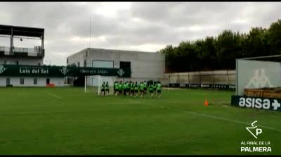 Sidnei no se ejercita en el entrenamiento del Betis; Fekir, William, Paul, Guardado y Rui Silva siguen con el grupo