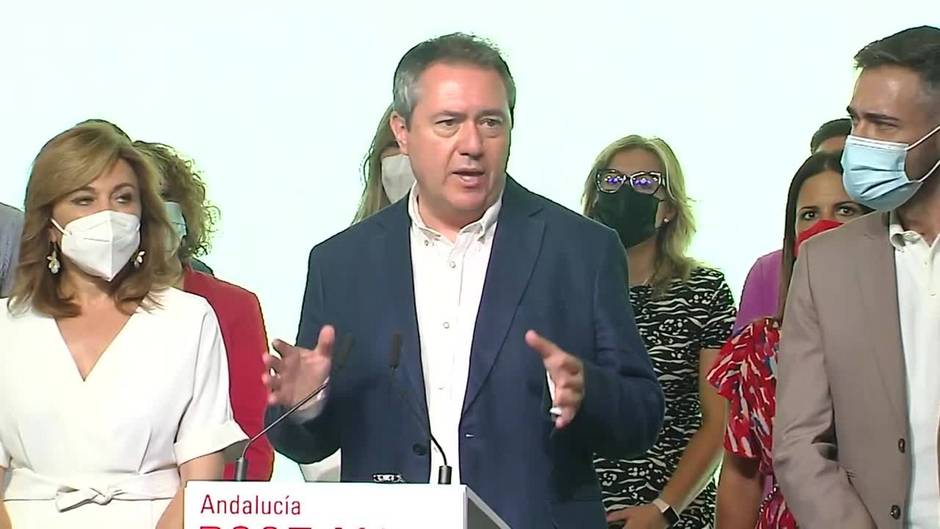 Juan Espadas abre su liderazgo en el PSOE-A y presenta a su primer equipo