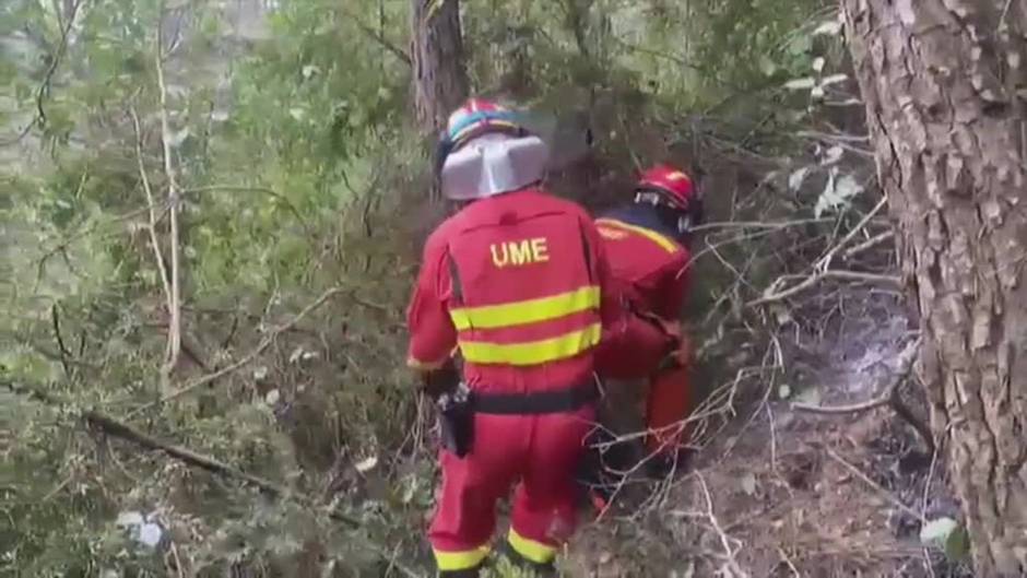 Estabilizado el incendio de Tarragona: "Cuando llegué a casa me puse a llorar"