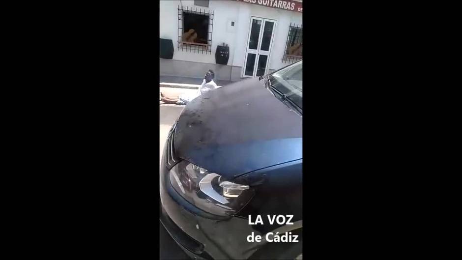 Reducen a una mujer que había agredido a varias personas en el centro de Chiclana