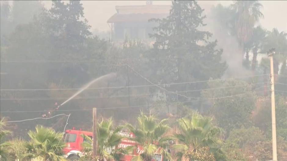 Los incendios no dan tregua en Turquía