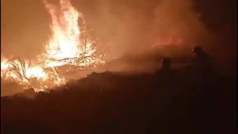 El incendio de El Tiemblo (Ávila), cerca de estabilizarse