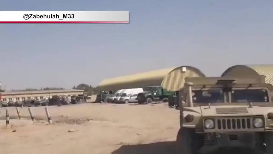 Los talibán aplazan su entrada en Kabul por la evacuación de la Embajada de EEUU