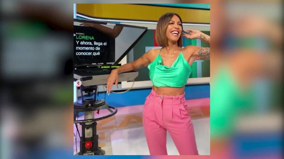 Lorena Castell muestra su mañana más rural