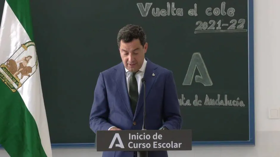 Moreno: "Nunca antes se habían dispuesto tantos medios al servicio de la educación en Andalucía"