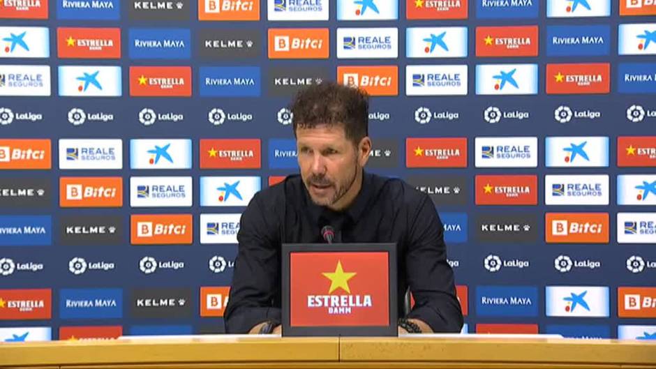 Simeone: «No vi nunca tanto tiempo perdido en un partido»